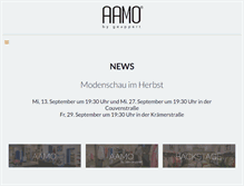 Tablet Screenshot of aamo.de